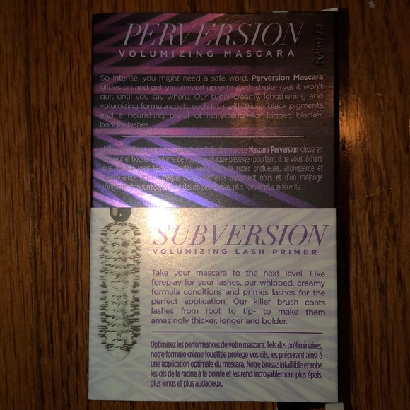 NWT Urban Decay Perversion Mascara - Picture 3 of 3